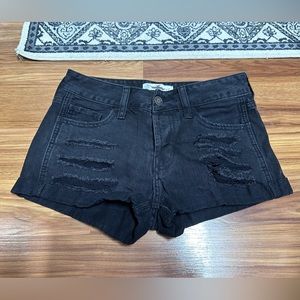 Hollister Co. Distressed Jean Shorts
